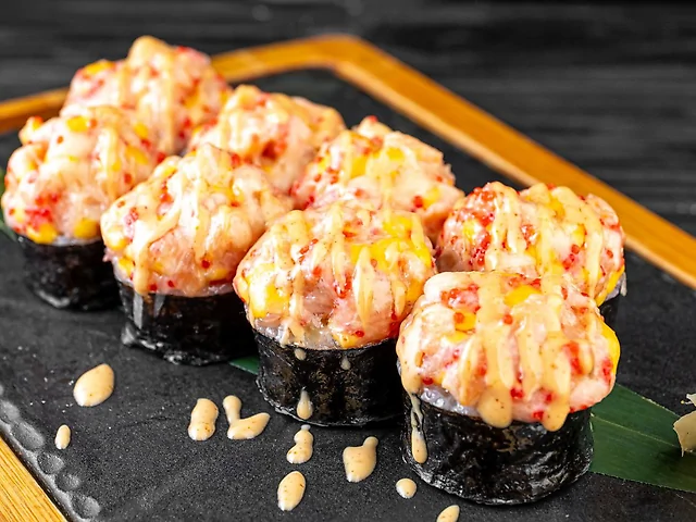 Запечений з лососем