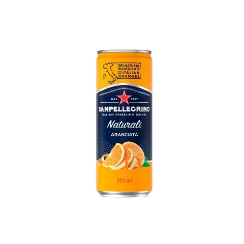 Напій соковий S.Pellegrino Aranciata газ. ж.б. 0,33л (39152)