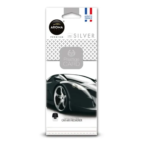 Ароматизатор Aroma Car Prestige Card SILVER (36898)