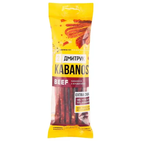 Кабаноси Дмитрук BEEF яловичина 80г (45990)