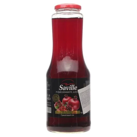 Сік Saville гранатовий 100% без цукру 1,0 л (34976)