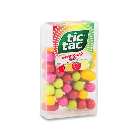 Драже Tic Tac Фруктовий мікс 18г (45045)