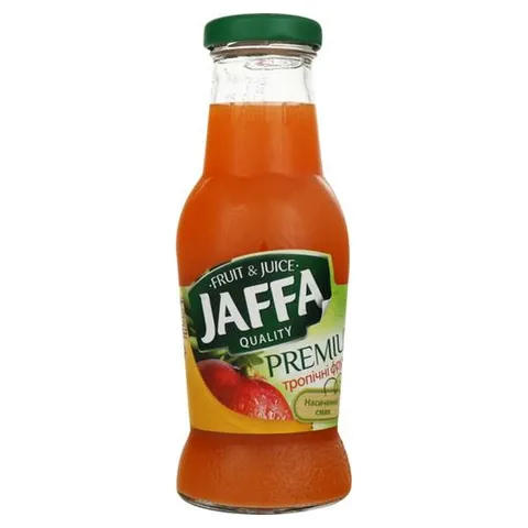 Нектар JAFFA Мультифруктовий скло 0,25л (12355)