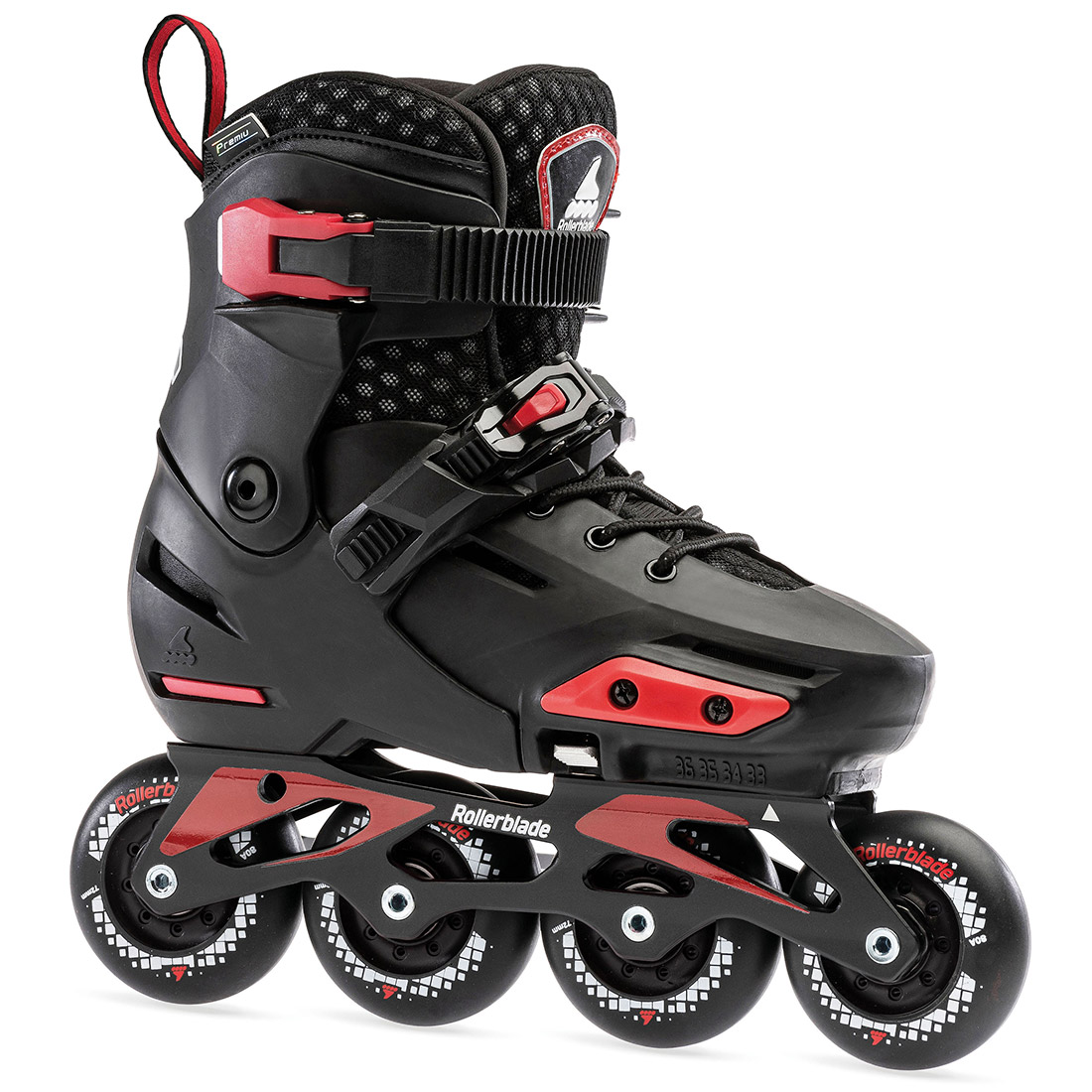 Rollerblade роликовые коньки Apex black 33-36