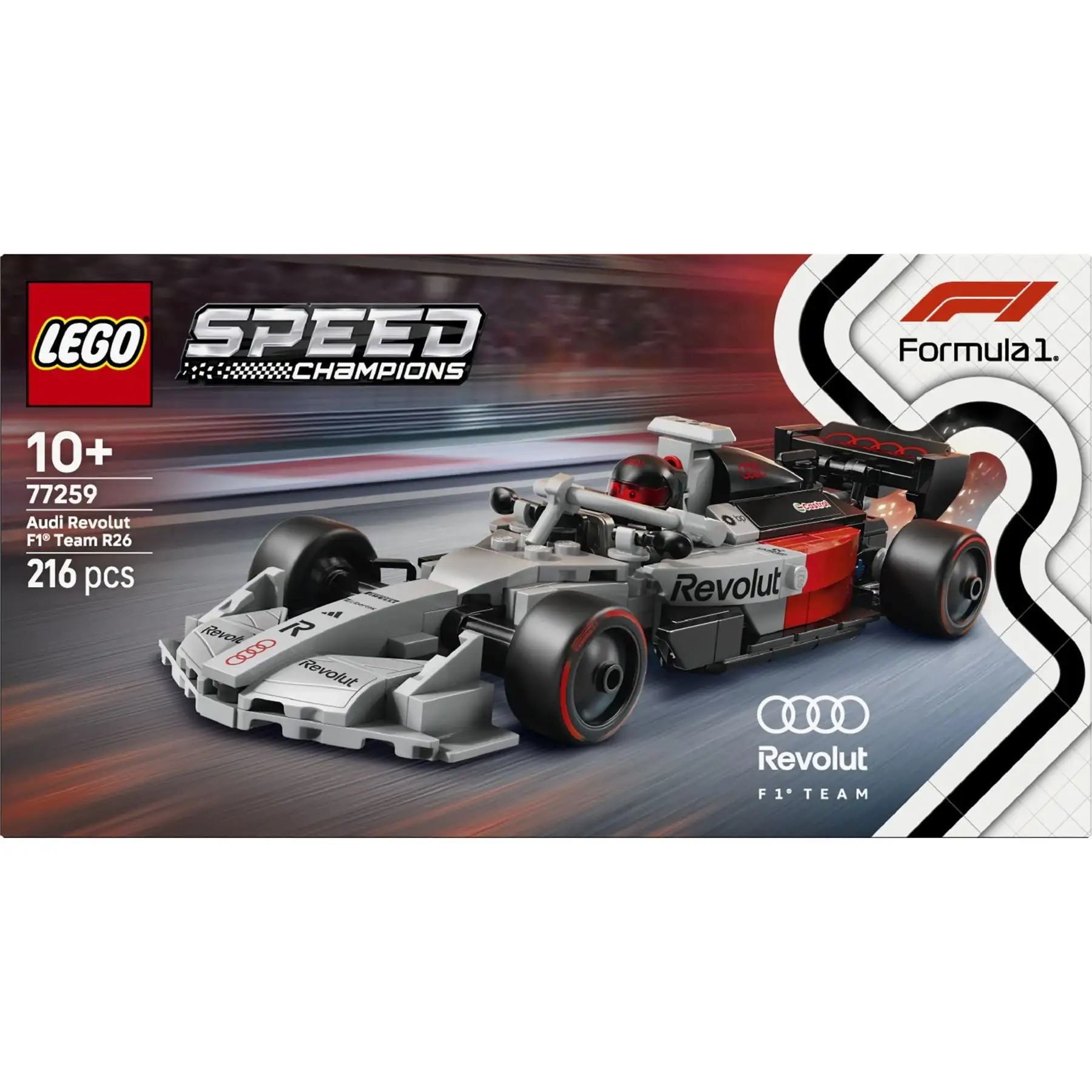 Конструктор Гоночний автомобіль Audi Revolut F1^ Team R26 LEGO Speed Champions