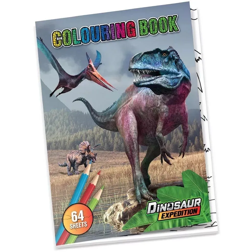 Dinosaur Expedition Розмальовка/ Дінозаур Експедішн Розмальовка