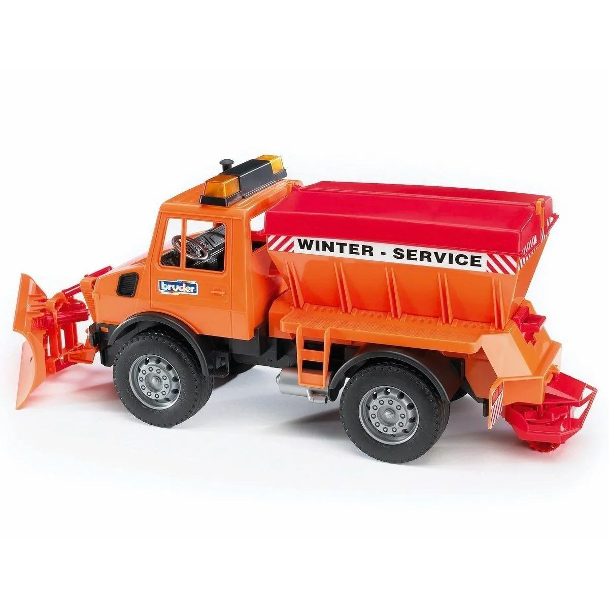 Іграшка "Снігоприбиральний автомобіль" Mercedes Benz Unimog, М1:16