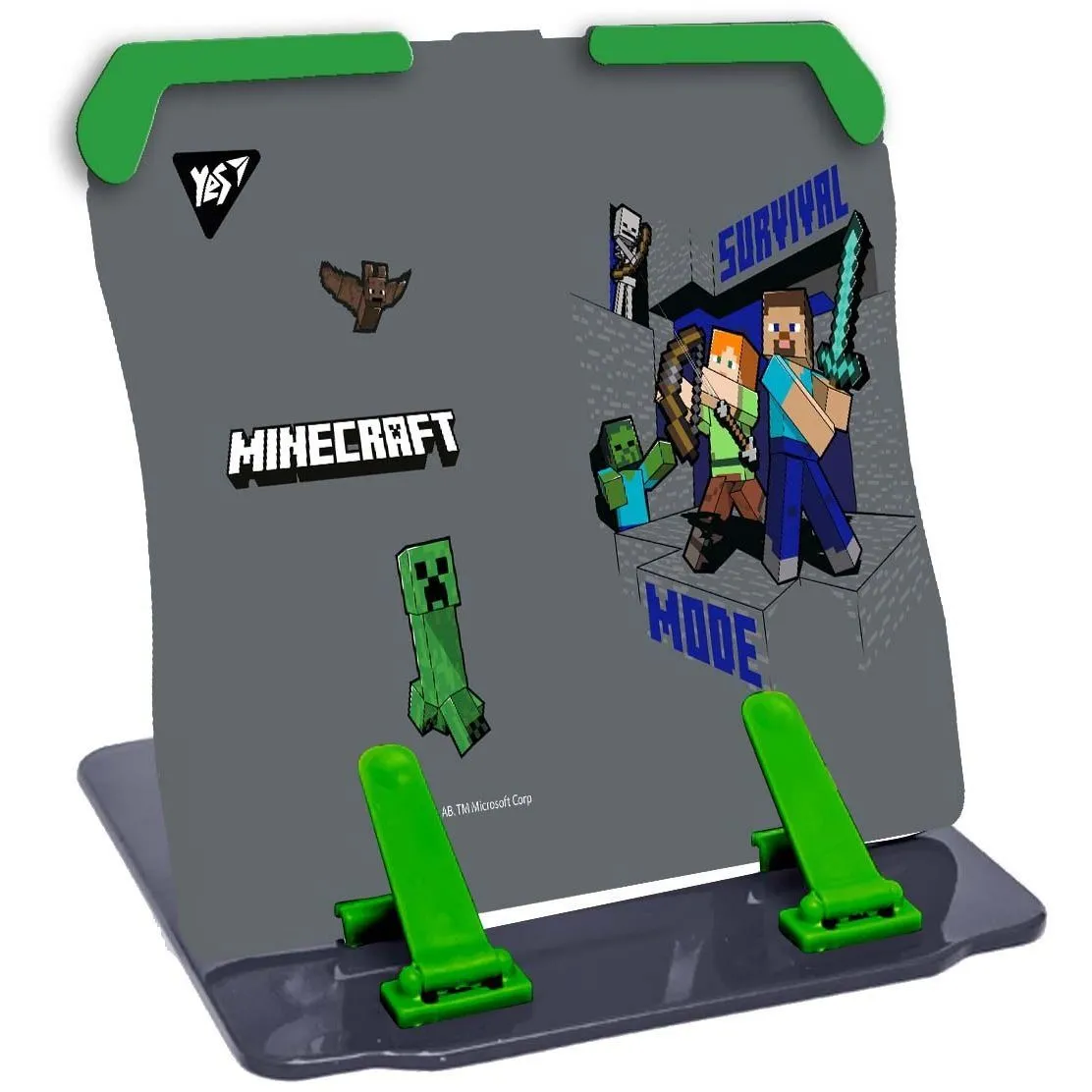 Підставка для книг YES &quot;Minecraft&quot;  А4, пластик