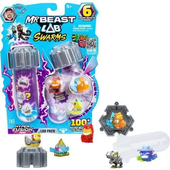 Лабораторія в пробірці Swarms 6. Ігровий набір ТМ "MrBeast Lab"