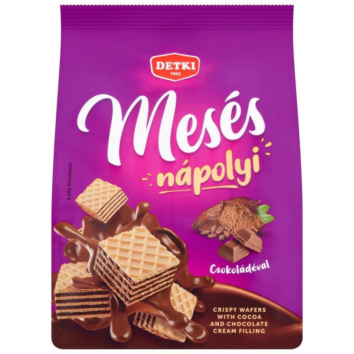 Вафлі Meses napolyi з какао-шок нач.180