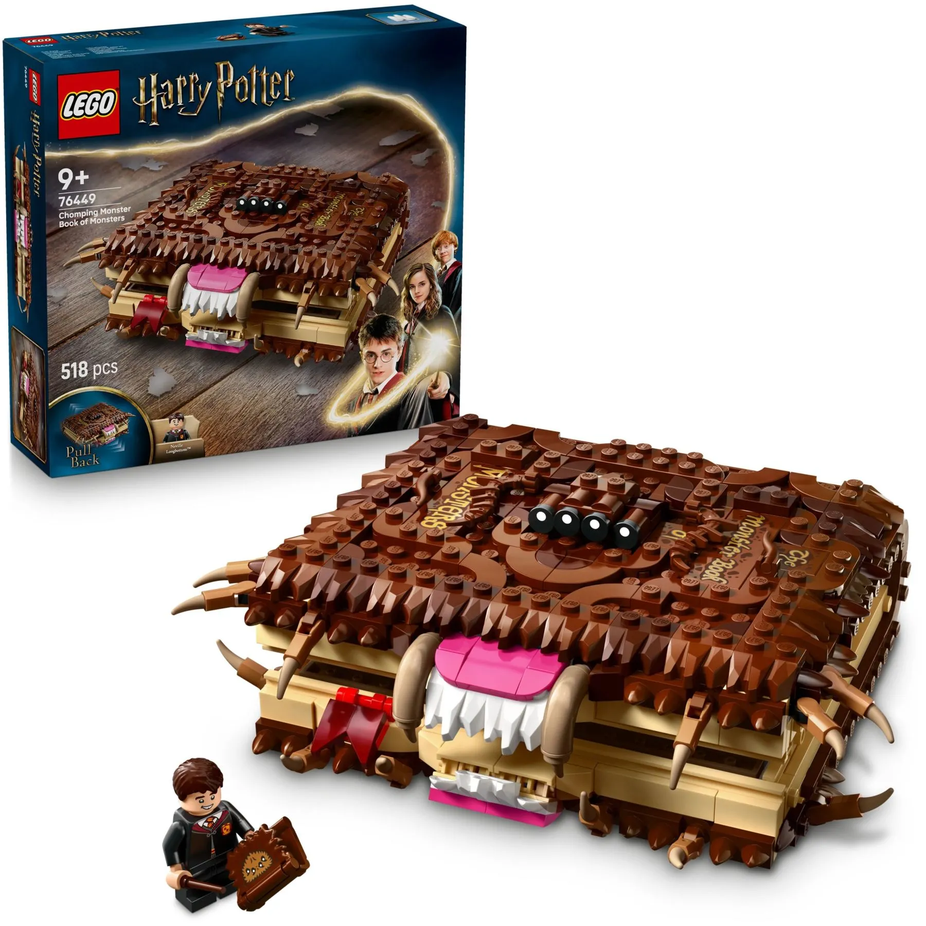 Конструктор Куслива Жахлива книга жахіть LEGOPHarry Potter