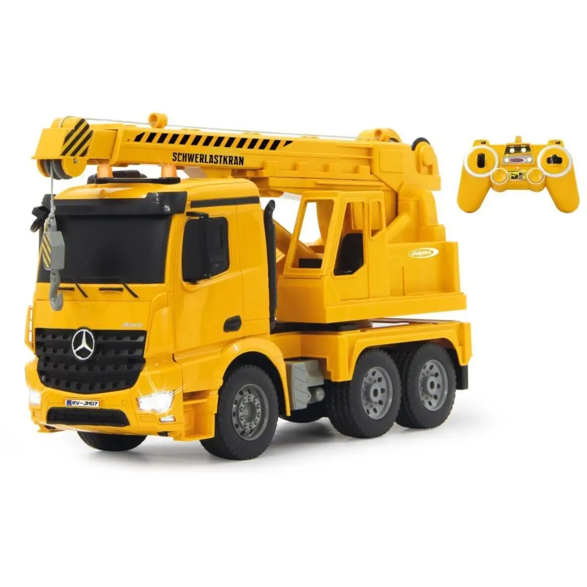 Важкий кран на р/к Mercedes-Benz Arocs 1:20 2,4GHz, жовтий