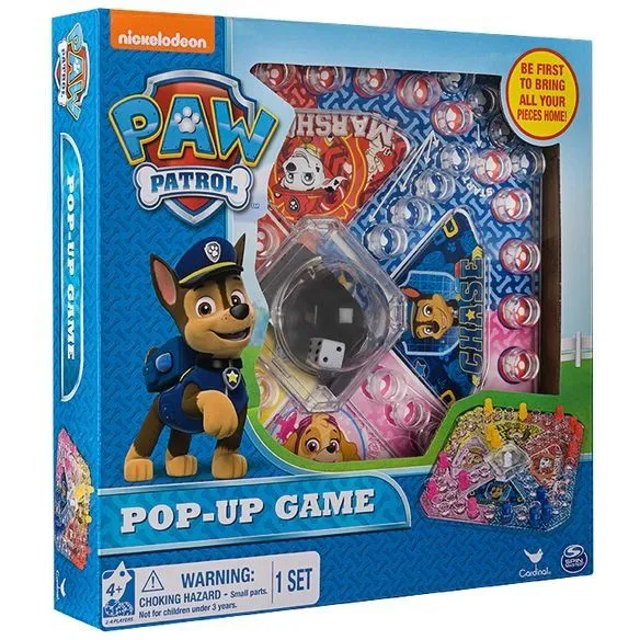 Настільна гра з кнопкою [Цуценячий патрульk