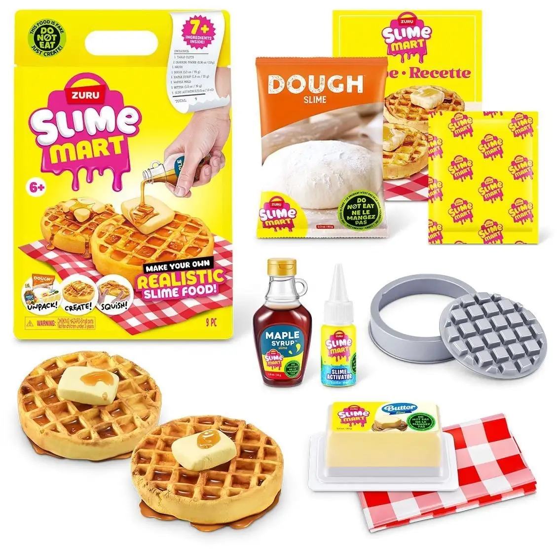 Ігровий набір зі слаймами SLIME MART серії "Shopping Bag"  БЕЛЬГІЙСЬКІ ВАФЛІ