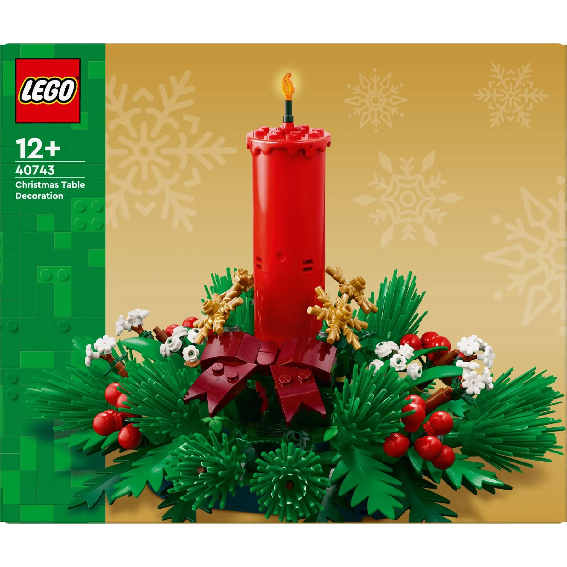 Конструктор Декор для різдвяного столу LEGO XMAS