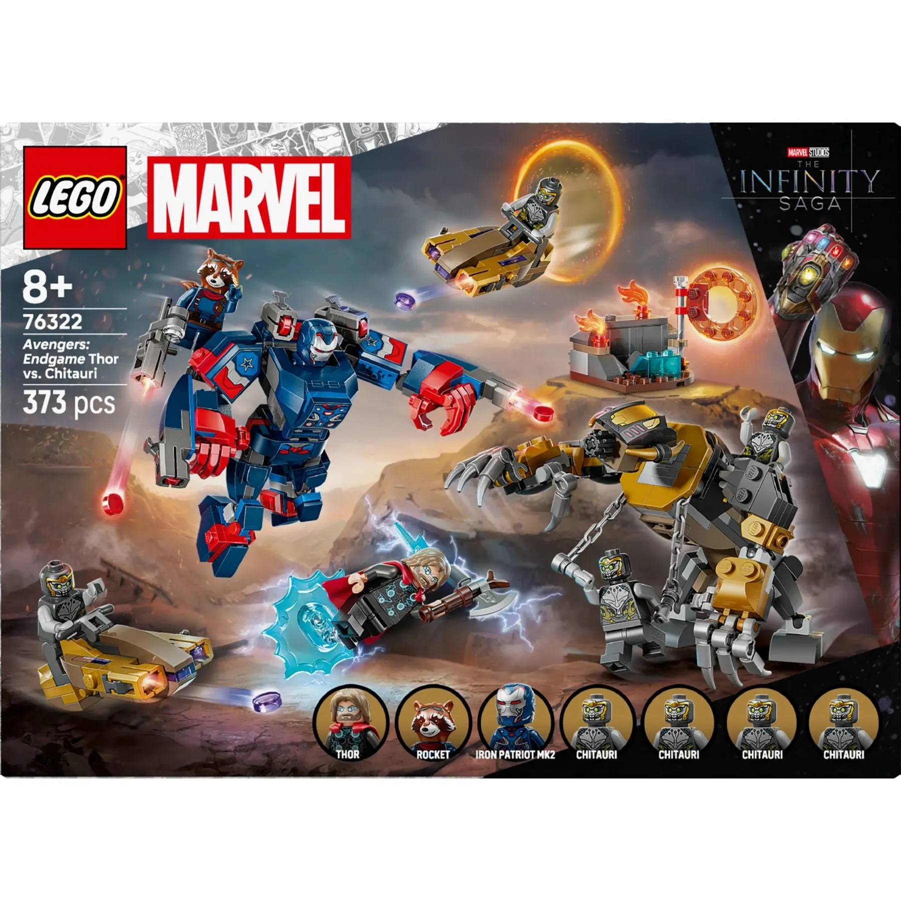 Конструктор Месники: Завершення Тор проти Чітаурі LEGO Super Heroes