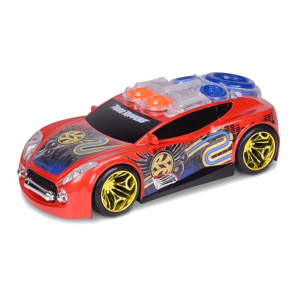 Игровая автомодель - Red Hot (движение, световые и звуковые эффекты), батарейки в компл.