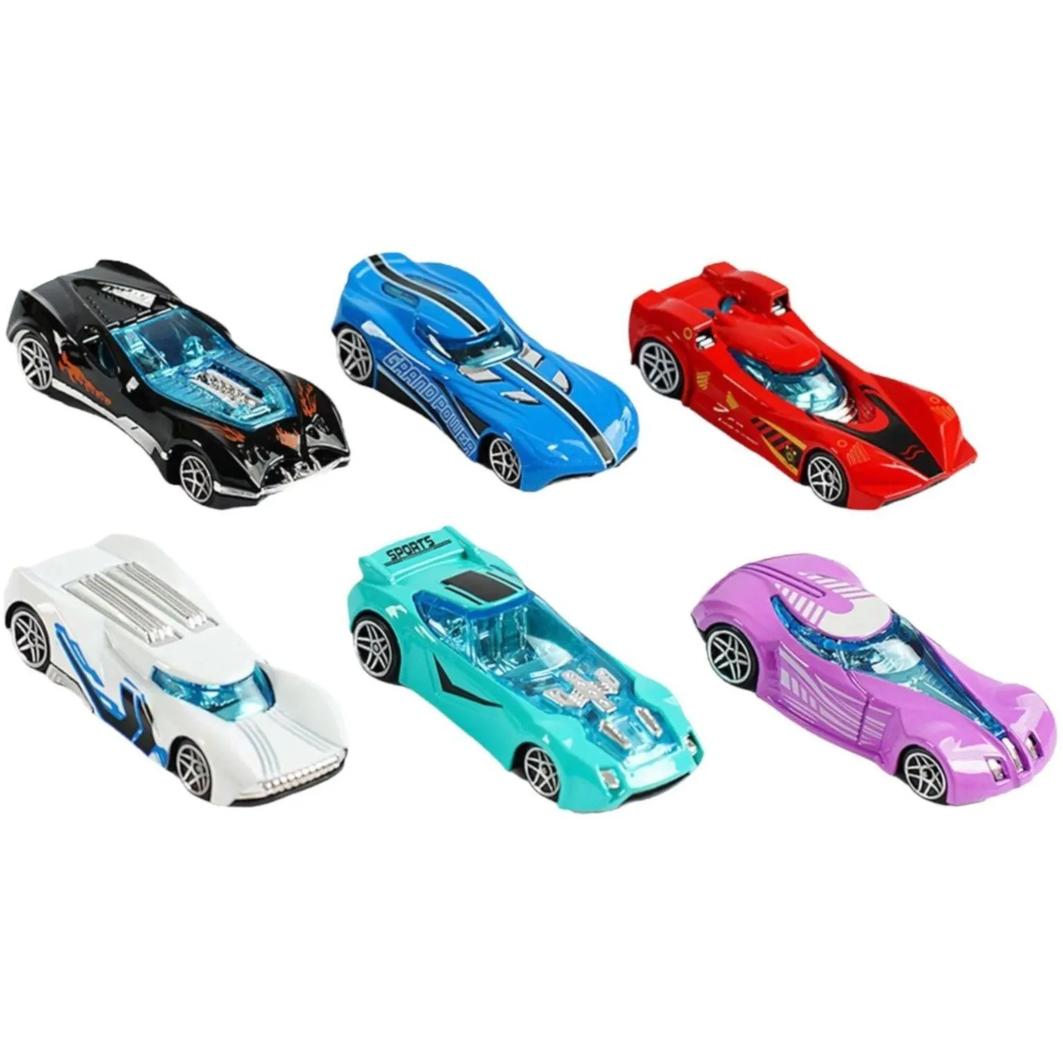Іграшка Спортивний автомобіль, металевий (6 кольорів)