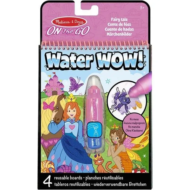 Melissa &amp; Doug. Water WOW: Водна розмальовка з ручкою [Казковий світk