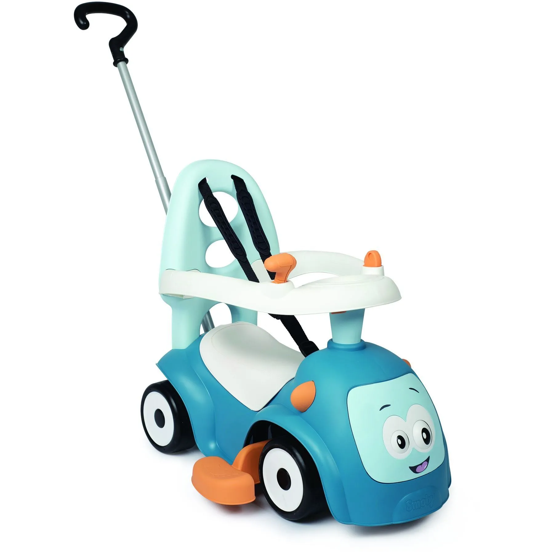 Машина для катання малюка 3в1 &quot;Маестро&quot; зі звуковими ефектами, блакитна, 6 міс.+