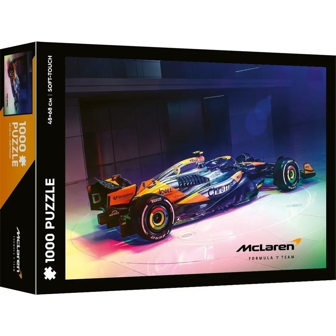 05142 Trefl Пазли "1000 Soft Touch" F1 - McLaren F1 Team - Ліврея Chrome