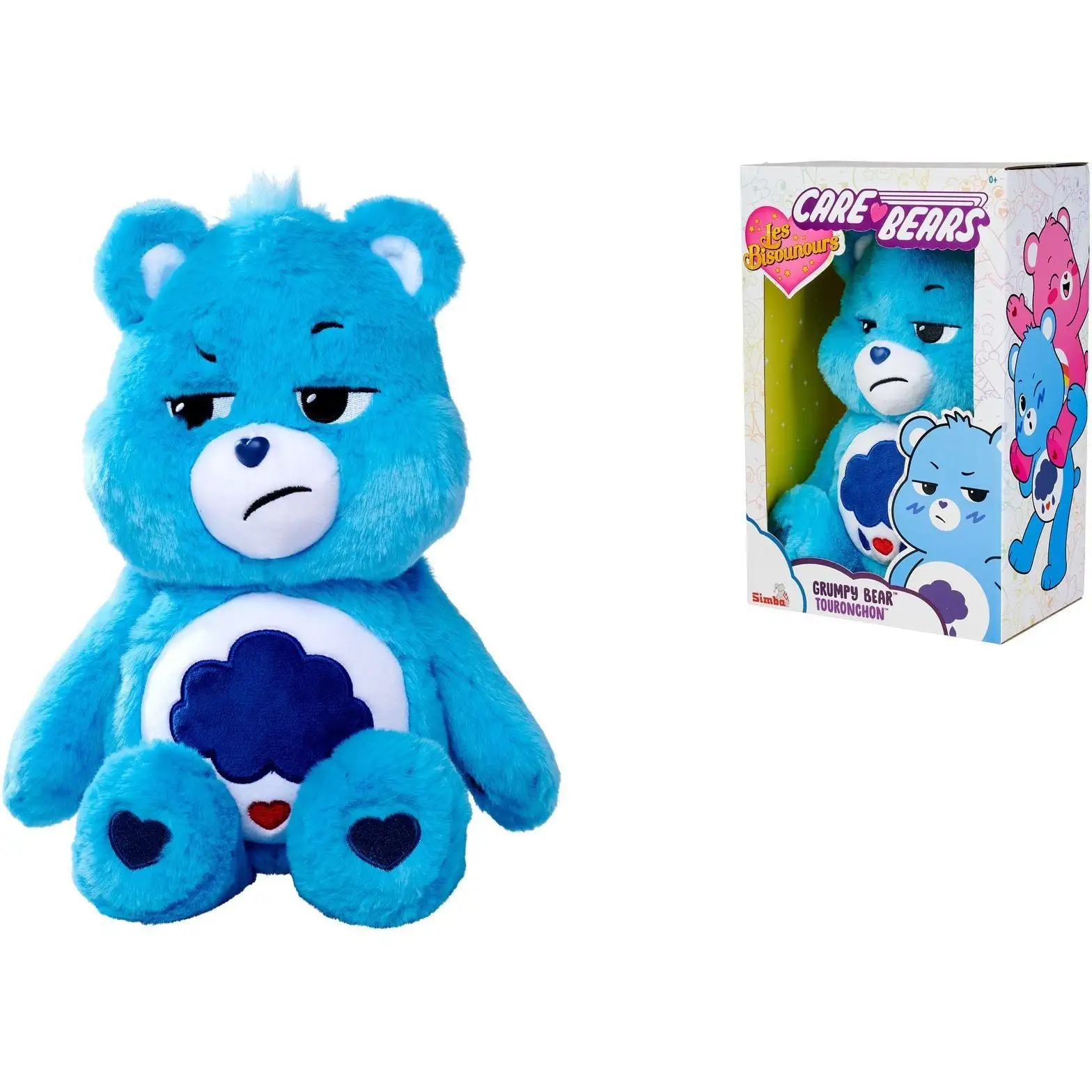 М'яка іграшка ведмідь "Care Bears. Синій", 35 см, 0 міс+