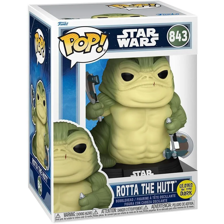 Ігрова фігурка FUNKO POP! серії "Мандалорець і Ґроґу" - РОТТА ХАТТ (GW)
