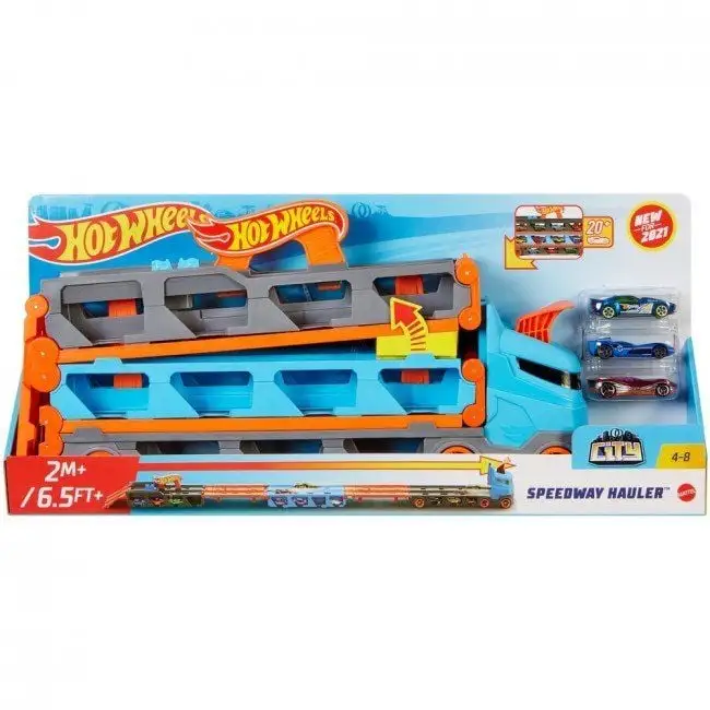 Вантажівка-транспортер "Суперперегони" Hot Wheels