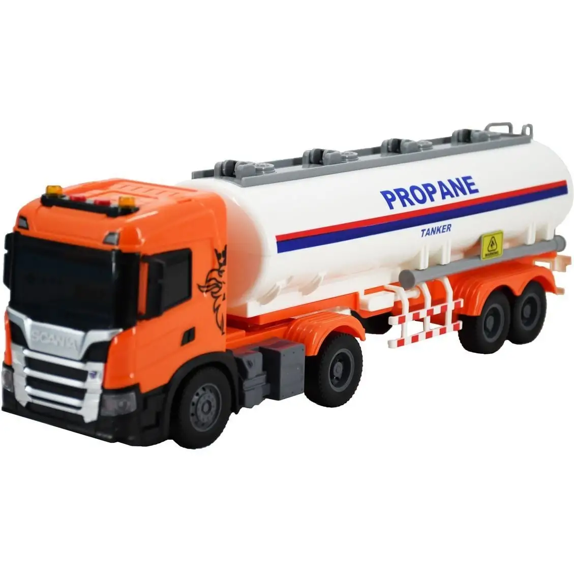 Автомодель серії "Large Truck"  АВТОЦИСТЕРНА SCANIA (світло, звук)