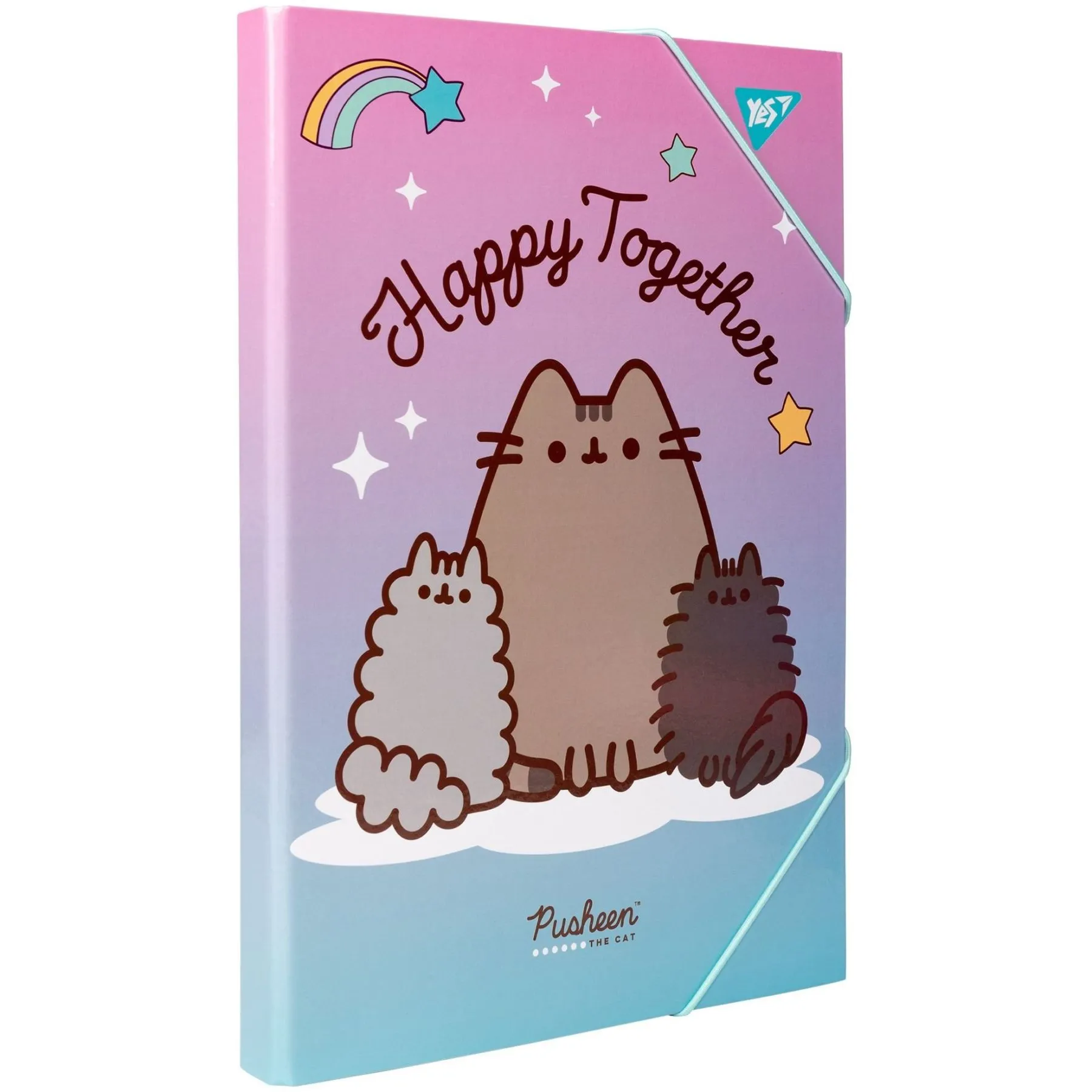 Папка для праці Yes картонна A4 "Pusheen"