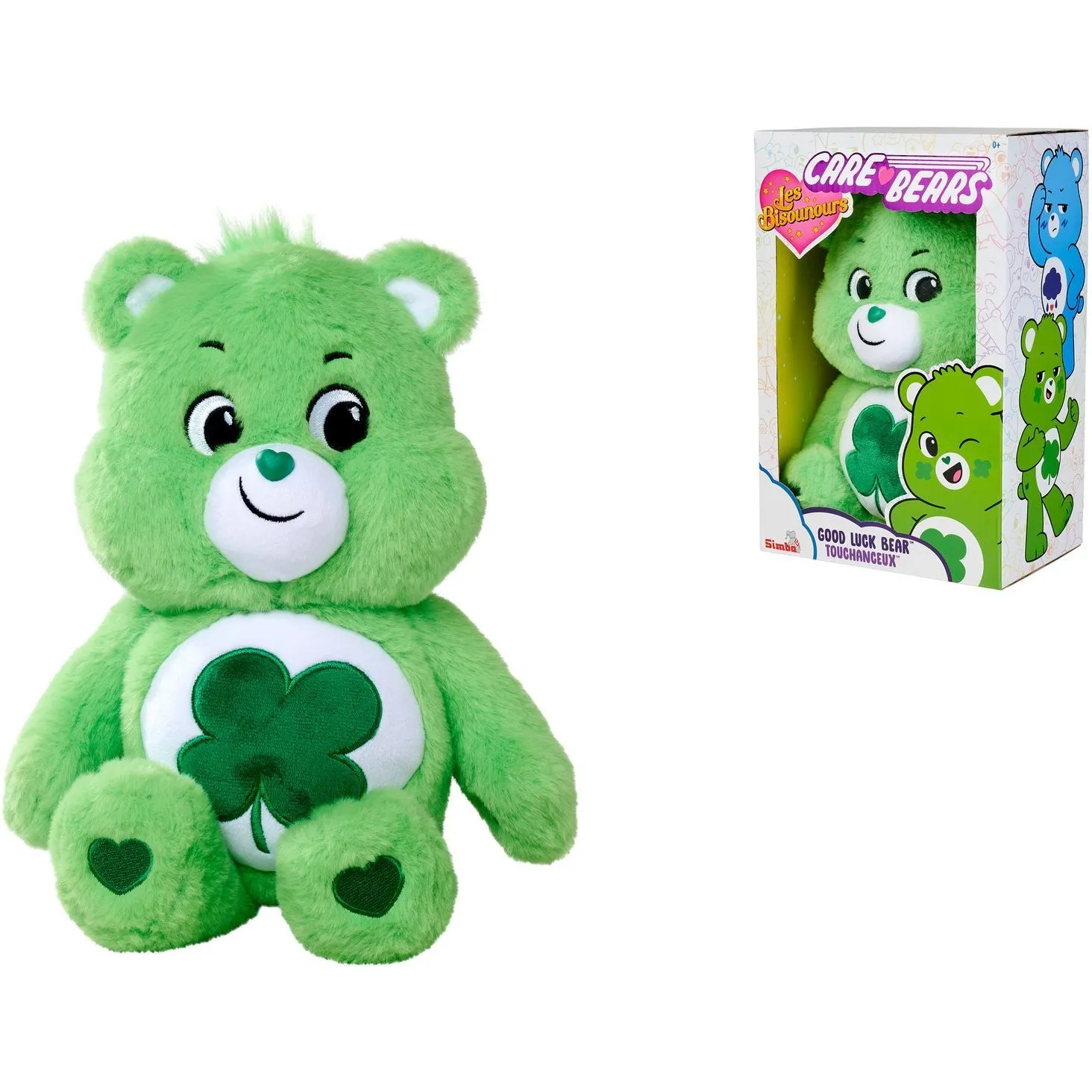 М'яка іграшка ведмідь "Care Bears. Зелений", 35 см, 0 міс+
