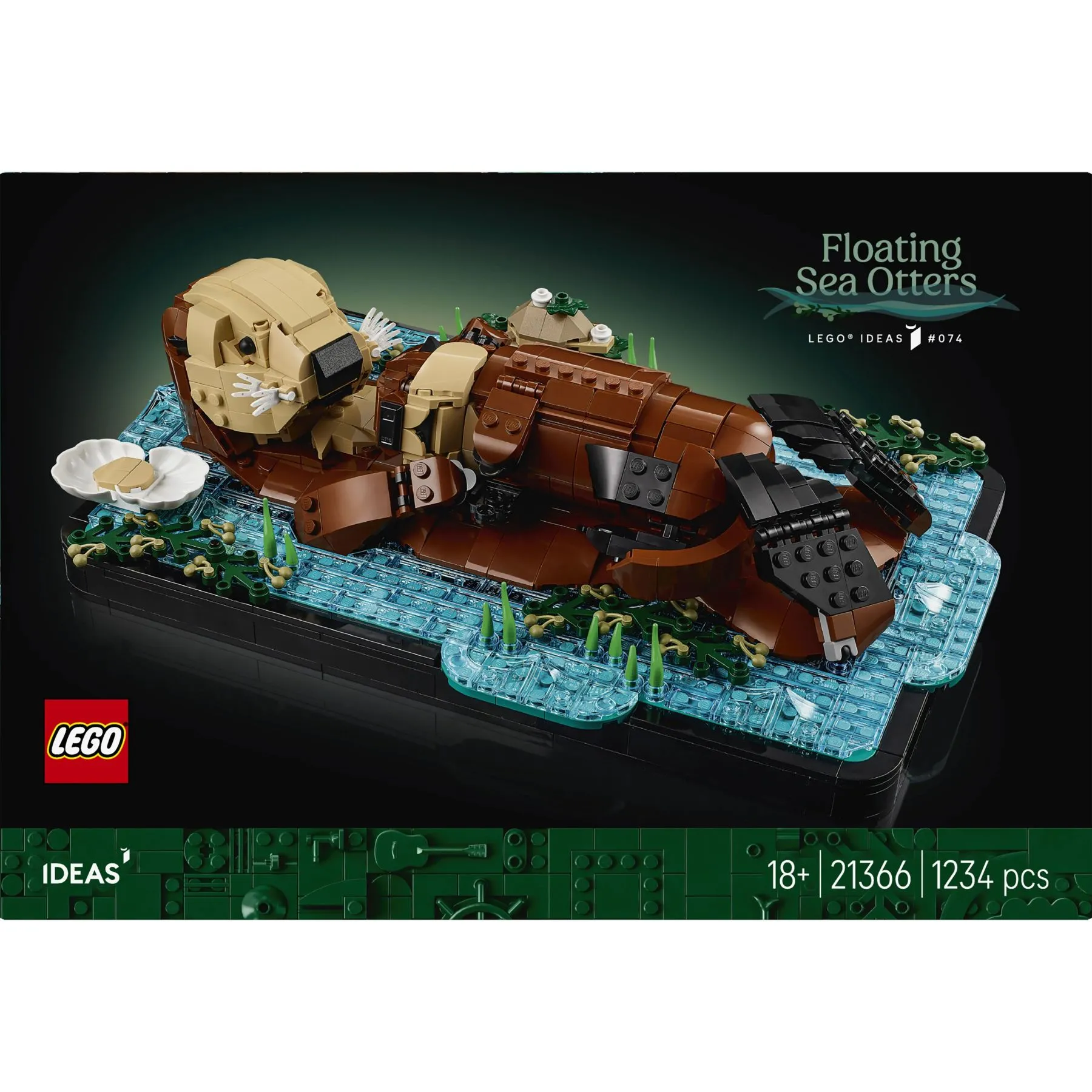 Конструктор Пливучі морські видри LEGO Ideas