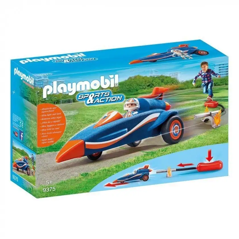 Гонщик Playmobil