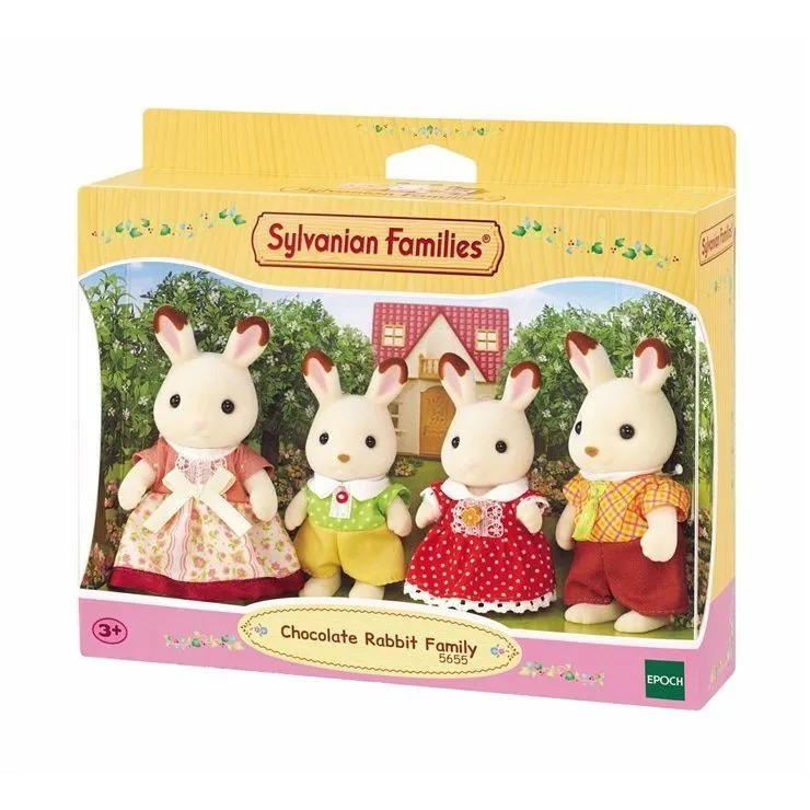 Ігровий набір Sylvanian Families Сім&#039;я Шоколадних Кроликів (5655)