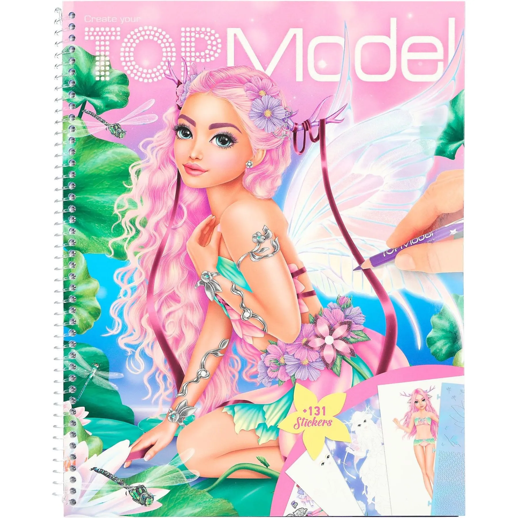 TOPModel Fantasy Альбом для розфарбовування Модель Фентазі, 0412147