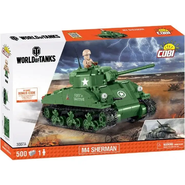 Конструктор COBI World Of Tanks Шерман Файрфлай, 500  деталей