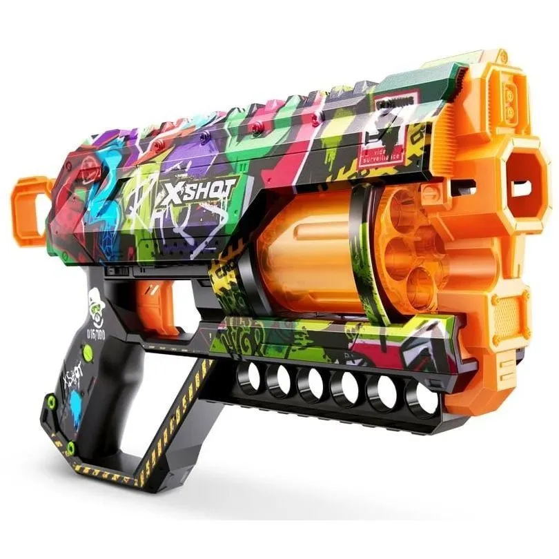Швидкострільний бластер X-SHOT Skins Griefer Graffiti (12 патронів), 36561G
