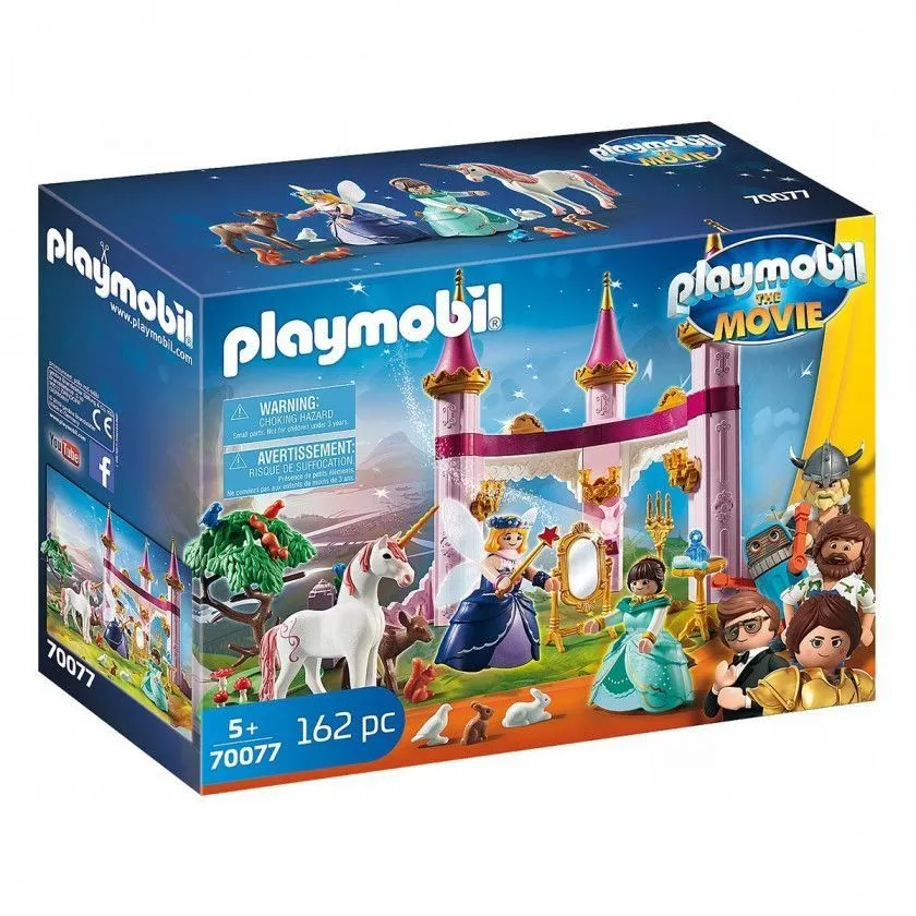 Марла і Роботитрон в замку феї Playmobil