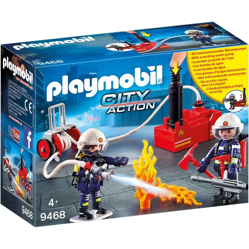 Пожежні з водяним насосом Playmobil