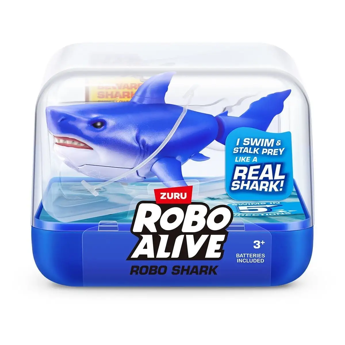 Інтерактивна іграшка ROBO ALIVE S1  РОБОАКУЛА (синій)