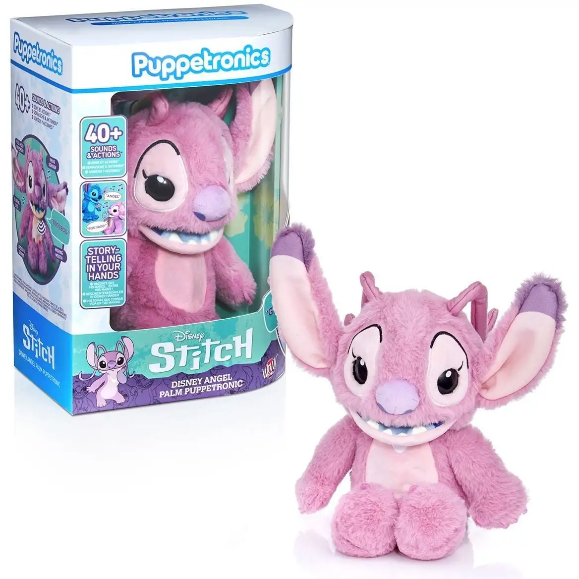 Інтерактивна м'яка іграшка PUPPETRONIC BY REAL FX Palm серії "Disney" - ЯНГОЛ
