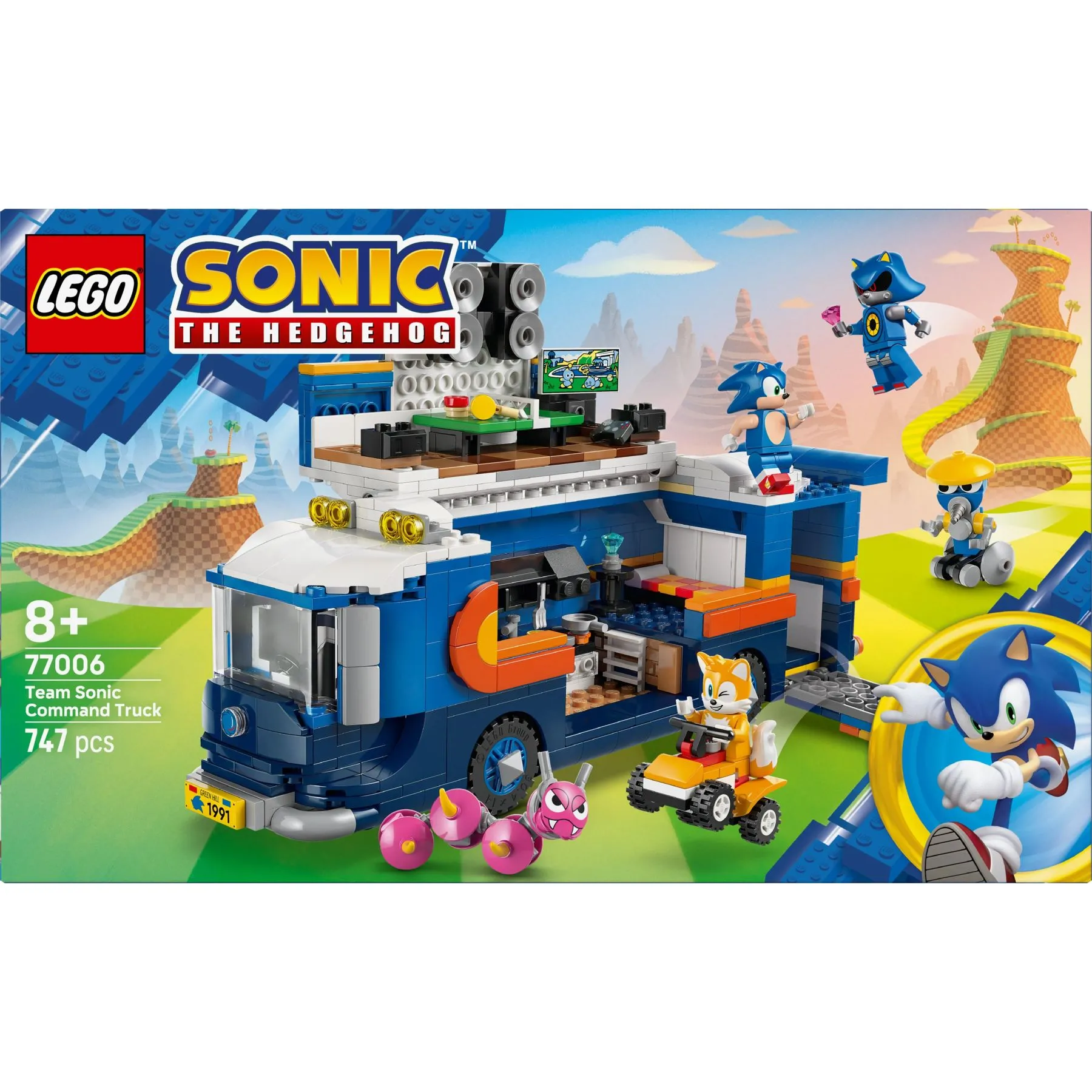 Конструктор Sonic та командна вантажівка LEGO Sonic