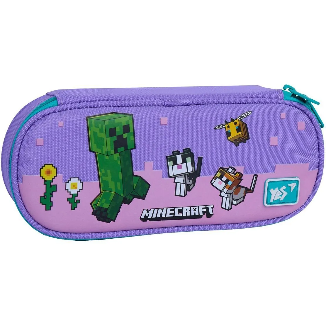 Пенал м&#039;який YES PH-30 Minecraft Pinky