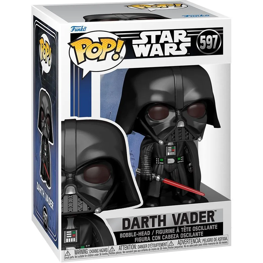 Ігрова фігурка FUNKO POP! серії "Зоряні війни" - ДАРТ ВЕЙДЕР ЗІ СВІТЛОВИМ МЕЧЕМ