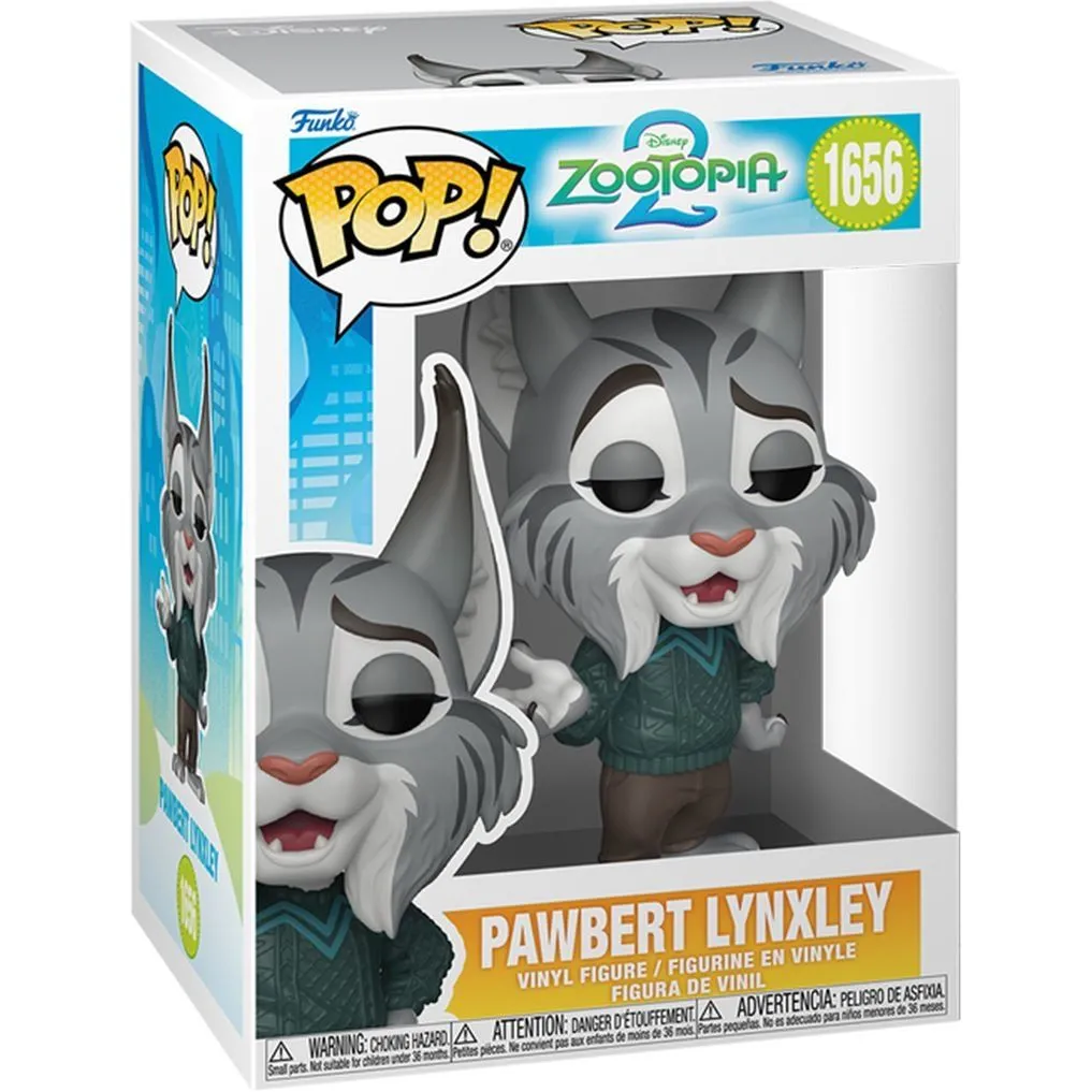 Ігрова фігурка FUNKO POP! серії "Зоотрополіс 2" - ПАЗУРОБЕРТ РИСЬЛІ