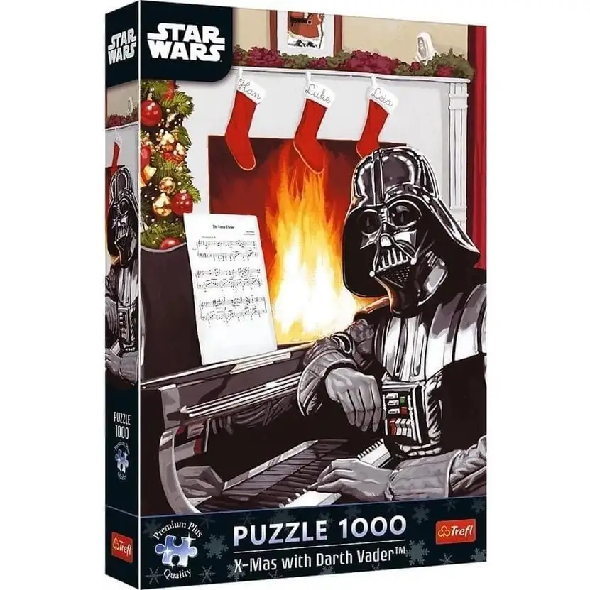 20851  Trefl Пазли  "1000 Premium Plus" Lucasfilm Star Wars Світлана з Дартом Вейдером