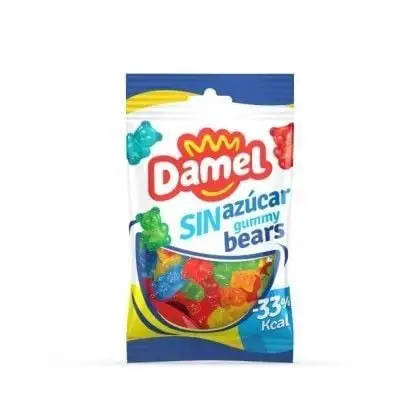 Желейні цукерки Damel "Ведмедики" без цукру, 100 г (Gummy Bears)