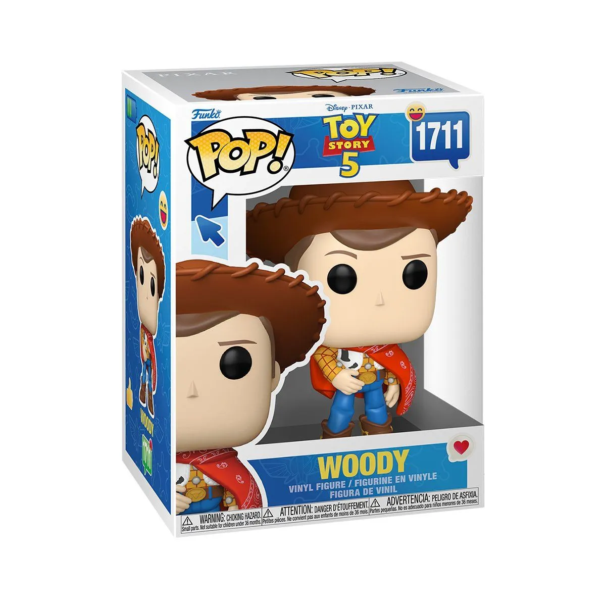 Ігрова фігурка FUNKO POP! серії "Історія іграшок 5" - ВУДІ