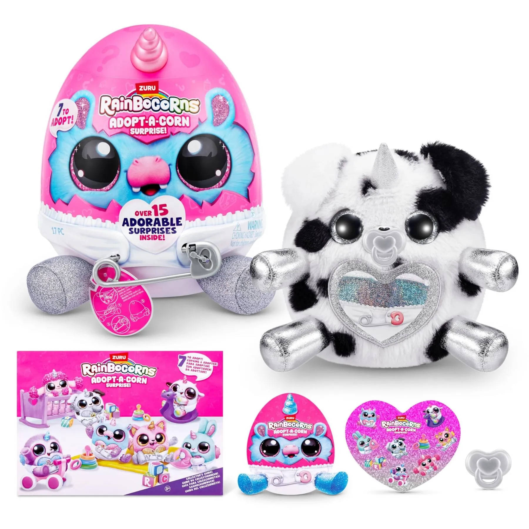 М&#039;яка іграшка-сюрприз Rainbocorns-B (серія ADOPT-A-CORN SURPRISE)