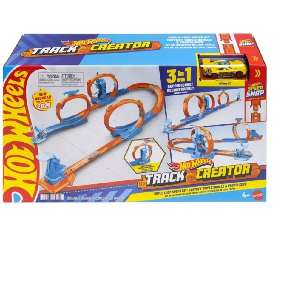 Трек "Потрійна петля" серії "Track Creator" Hot Wheels